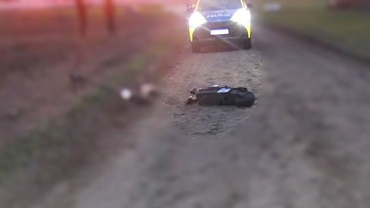 wypadek na hulajnodze, Karsin