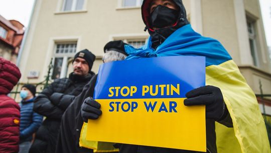 "Nie" dla rosyjskich obchodów Dnia Zwycięstwa w Gdańsku. Ukraińcy protestują