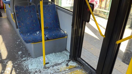 wypadek w autobusie linii S w Gdyni