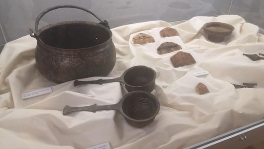 przedmioty znalezione na terenie dawnej Cukrowni w Pruszczu Gdańskim