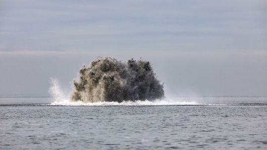 detonacja niewybuchów, Zatoka Gdańska