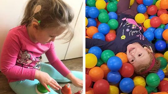 Nikola przyszła na świat w ciszy. Rodzice walczą o to, by ich córka zaczęła mówić