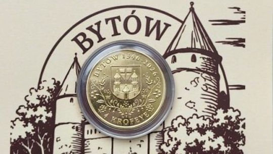 moneta okolicznościowa na 680-lecie Bytowa