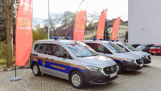 nowe samochody, straż miejska, Gdańsk 2024