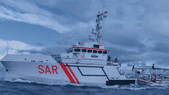 Statek „Pasat” to jedna z trzech jednostek typu SAR-3000