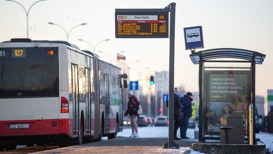 Nowe tablice informacyjne na przystankach w Gdańsku