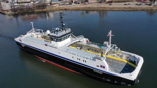 Nowoczesny prom elektryczny już pływa w Norwegii. Powstał w Gdańsku