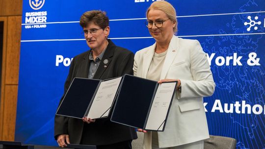 Dorota Pyć, Bethann Rooney, podpisanie listu intencyjnego, Business Mixer, USA 2026