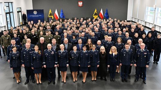 otawrcie Ośrodka Szkolenia Policji w Gdańsku