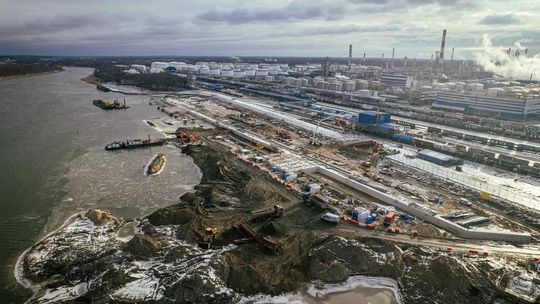 Orlen buduje terminal przeładunkowy na Martwej Wiśle