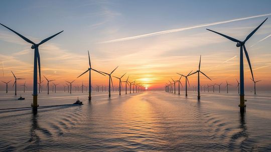 Orlen Neptun przenosi się z Warszawy do Gdańska! morska farma wiatrowa, zdjęcie ilustracyjne