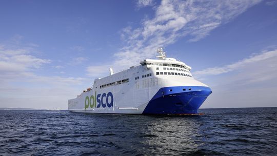 Pierwszy nowy polski prom Ro-Pax wypłynął na morze