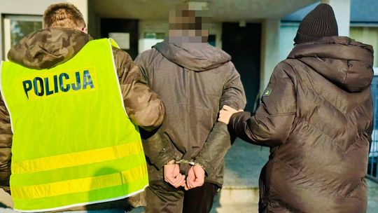 zatrzymanie kierowcy, który staranował radiowóz w Słupsku