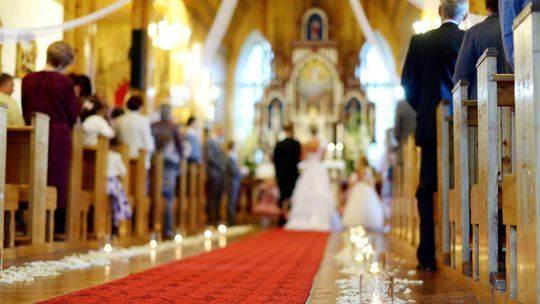 ślub kościelny, zdjęcie ilustracyjne