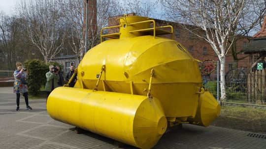 Podwodna kabina do zobaczenia na wystawie w Tczewie
