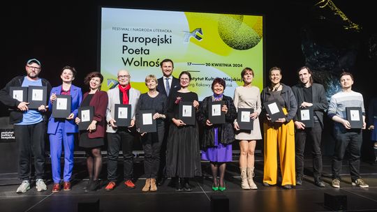Nagroda Europejski Poeta Wolności wręczona. Gala w IKM
