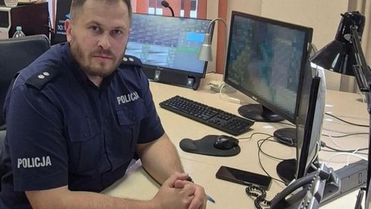 Podkom. Tomasz Jaroszewicz, oszustwo na "lekarza"