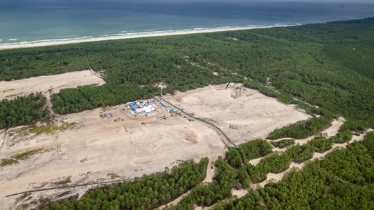 Polska elektrownia jądrowa powstanie na gruntach Skarbu Państwa. W tle działki Daniela Obajtka