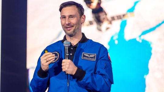 Polska sięga gwiazd: Sławosz Uznański-Wiśniewski spotkał się ze studentami na Politechnice Gdańskiej