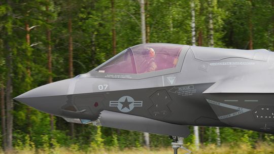 Polskie F-35 wylądowały w Gdańsku. W piątek pojawią się nad Westerplatte!
