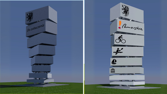 Pomorskie ma nowe witacze! Pierwsze już stoją, kolejne w planach