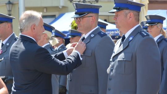 Pomorskie obchody Święta Policji w Tczewie. Odsłonięto tablicę pamięci