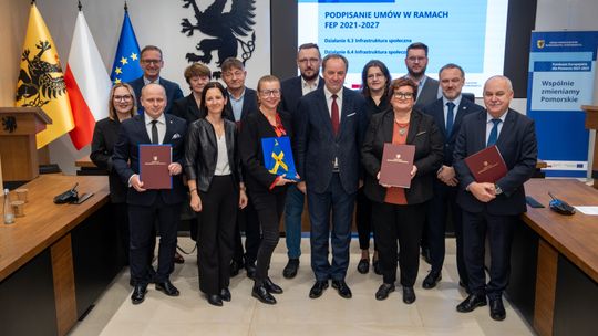 Ponad 16 mln zł dla pomorskich gmin na inwestycje dla senioró i dzieci