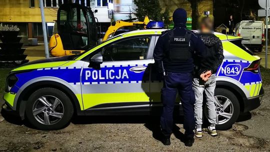 zatrzymanie pijanego kierowcy w Ustce