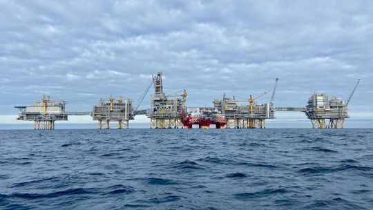 platformy wydobywcze na złożu Johan Sverdrup