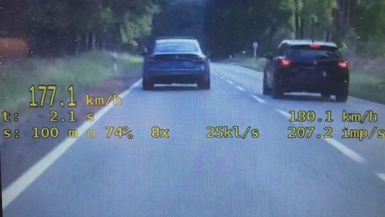 Korne: Porsche pędził krajówką 177 km/h! Pożegnał się z prawem jazdy