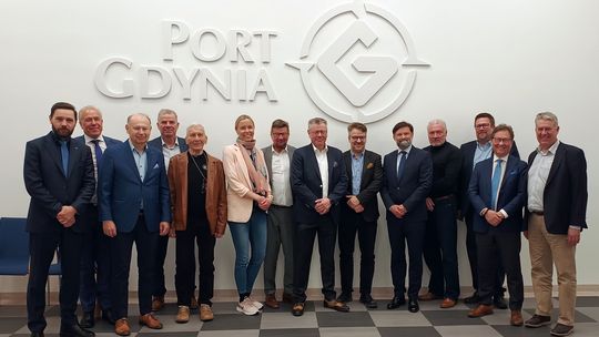 wizyta delegacji Portu Turku w Porcie Gdynia