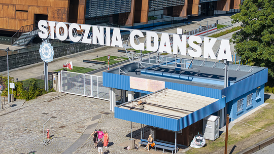Portiernia przy Bramie nr 2 Stoczni Gdańskiej wyremontowana
