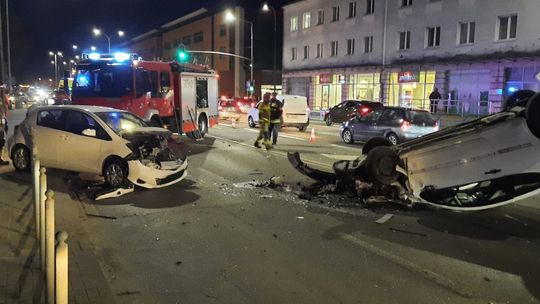 wypadek na ul. Kołobrzeskiej w Gdańsku