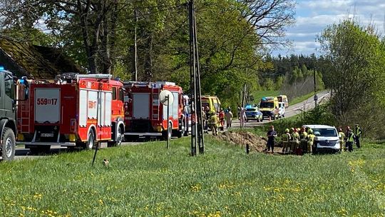 wypadek w Niepoczołowicach, szesć osób rannych