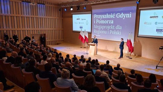 konferencja „Przyszłość Gdyni i Pomorza” w Pomorskim Parku Naukowo-Technologicznym w Gdyni