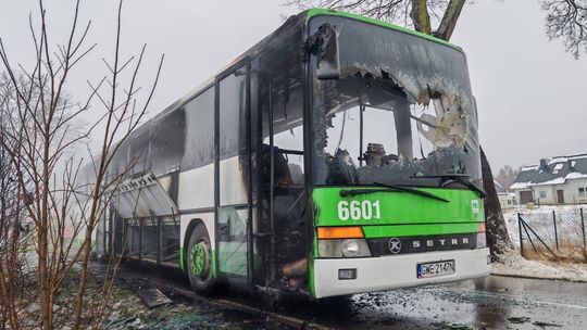 pożar autobusu, Werblinia