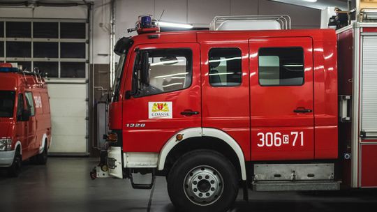 straż pożarna, Gdańsk, powrót z akcji w Turcji