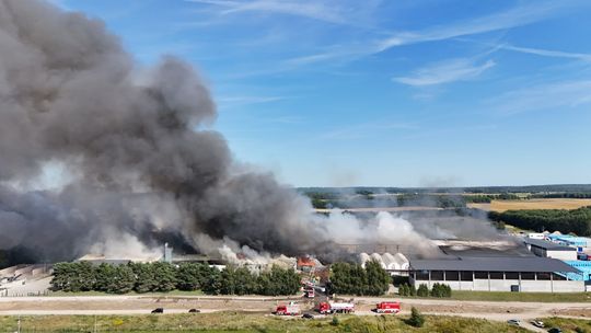 pożar zakładu zagospodarowania odpadów, Chlewnica