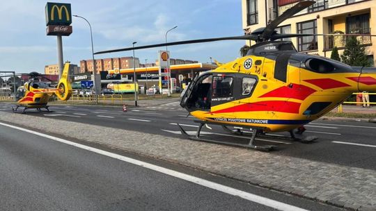 Pożar w kamienicy w Starogardzie Gdańskim. Dwoje dzieci trafiło do szpitala