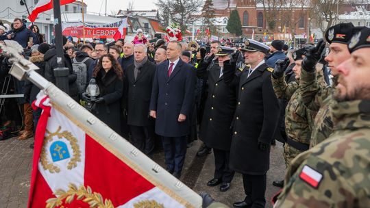 Prezydent Karol Nawrocki w Pucku na 106. rocznicy Zaślubin Polski z Morzem