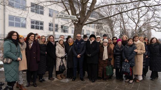 ul. Marii Janion w Gdańsku Oliwie przy kampusie UG
