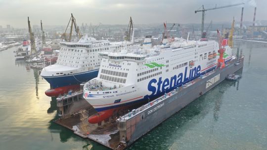 Promy największych europejskich operatorów serwisowane w dokach i przy nabrzeżach stoczni Remontowa S.A.