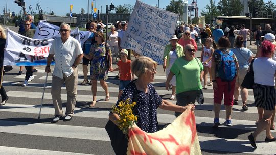 Protest Nowy Port, Port Gdańsk, pył węglowy Gdańsk