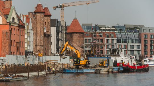 Długie Pobrzeże Gdańsk remont