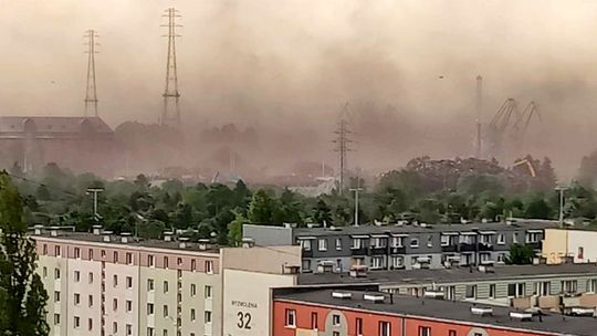 pył węglowy, Gdańsk