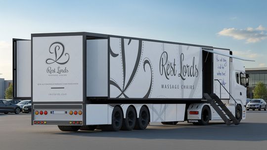 R-ShowRoad – mobilny salon wystawowy foteli masujących odwiedzi największe polskie miasta