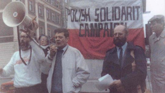 jedna z licznych demonstracji zorganizowanych przez PCS