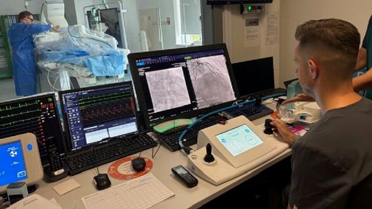 rlatforma R-One/R-One+ firmy Robocath, UCK w Gdańsku