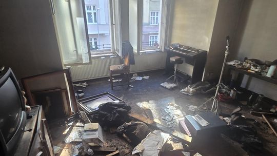 Rodzina ze Słupska zbiera pieniądze na remont mieszkania po pożarze