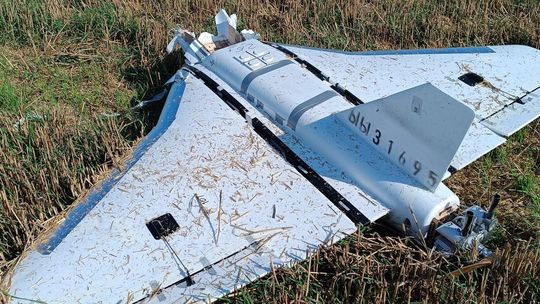 Rosyjski dron spadł w Oleśnie koło Elbląga. To zaledwie 100 km od Gdańska